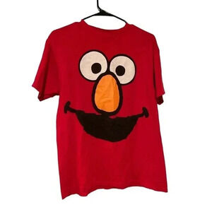 sesame street elmo t shirt large